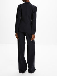 Emotional Essence Blazer,DOROTHEE SCHUMACHER,DARK NAVY,Image 3