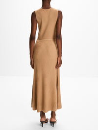 Meier Dress,GABRIELA HEARST,CAMEL,Image 4