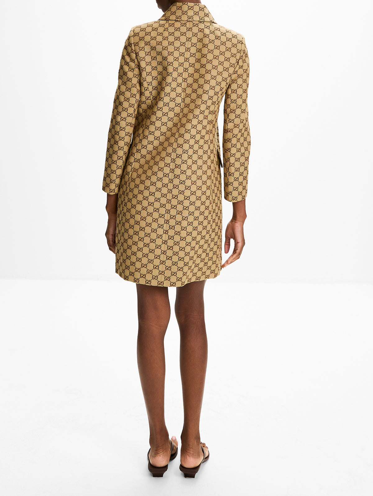 GG Coat,GUCCI,CAMEL EBONY,Image 4