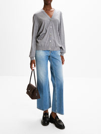 Cardigan,GUCCI,GREY QUILL,Image 2