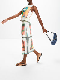 Noemi Skirt,STAUD,SUPERBLOOM,Image 3