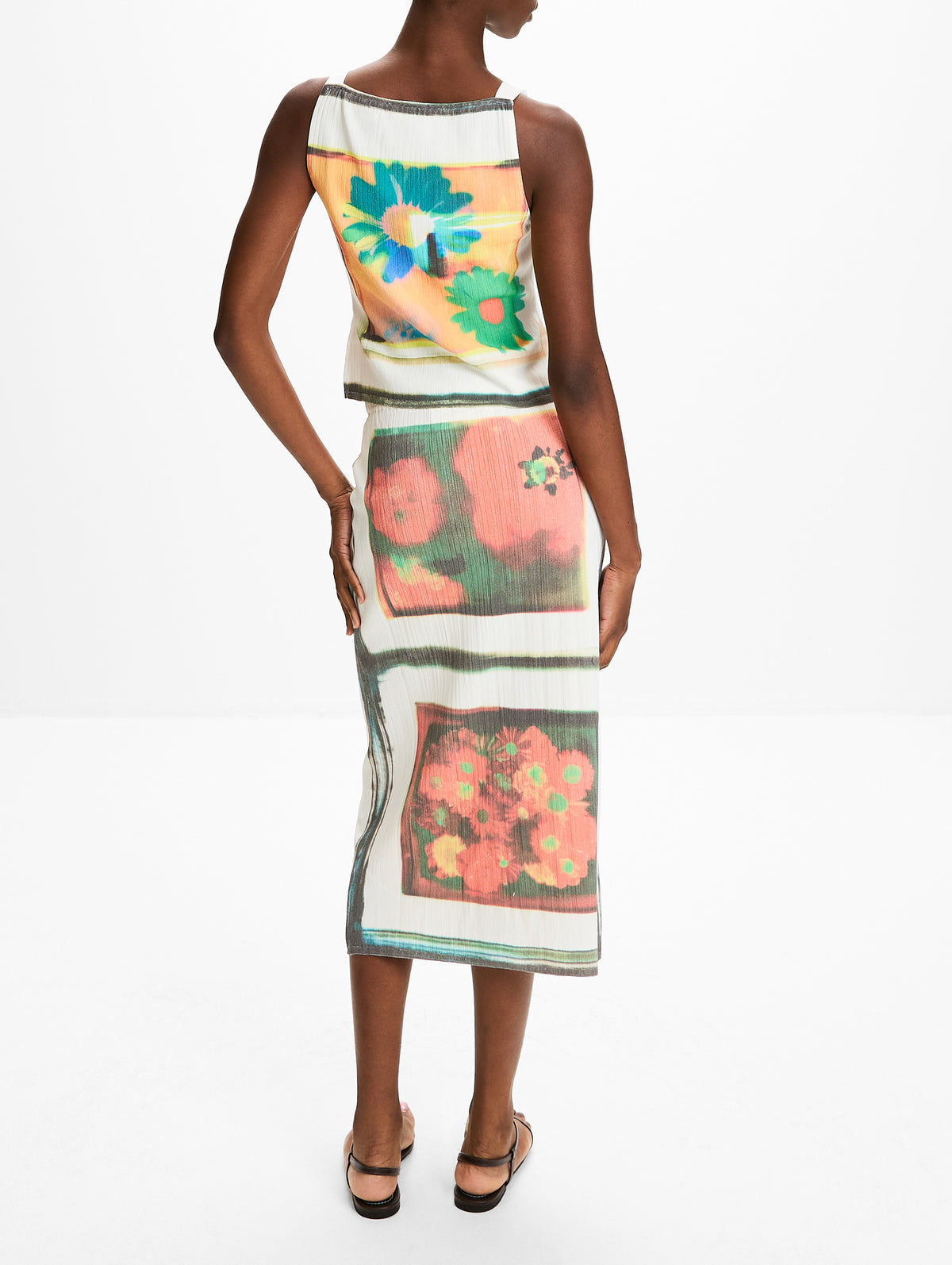 Noemi Skirt,STAUD,SUPERBLOOM,Image 4