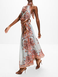 Aster Scarf Skirt,ZIMMERMANN,BLUE PAISLEY FLORAL,Image 3