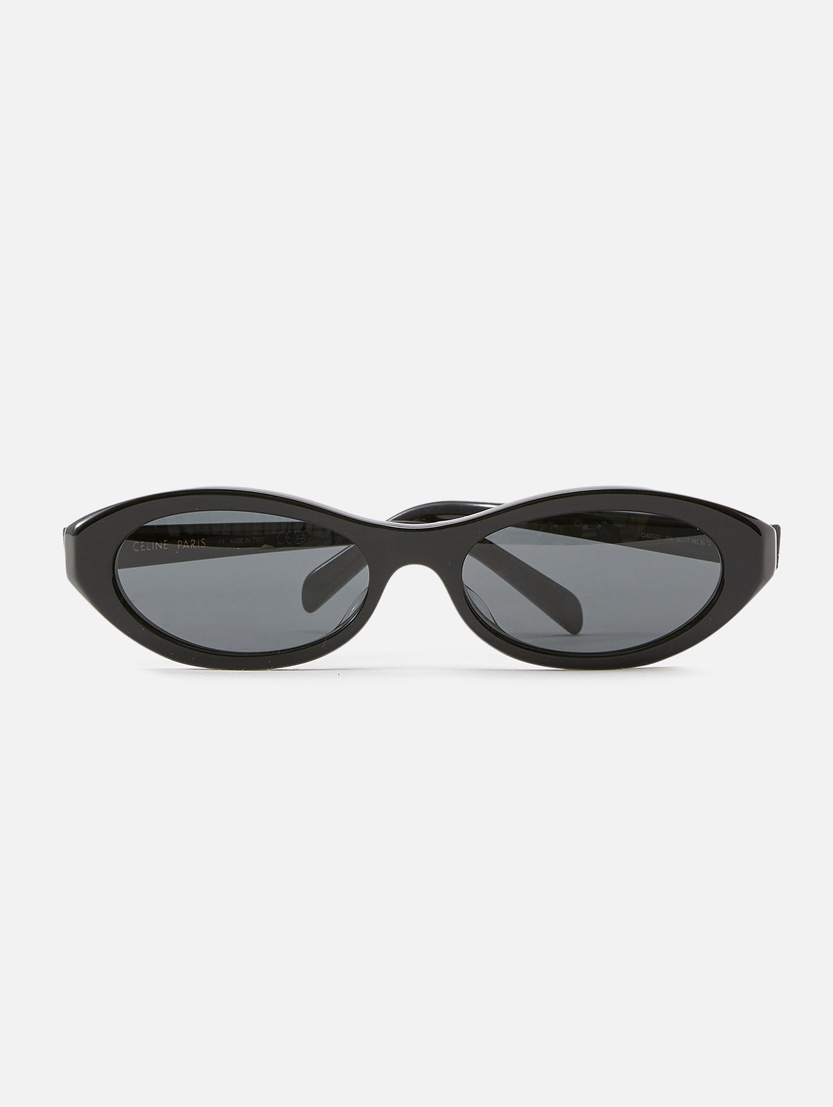 Triomphe Mini Sunglasses,CELINE EYEWEAR,SHINY BLACK,Image 1