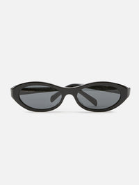 Triomphe Mini Sunglasses,CELINE EYEWEAR,SHINY BLACK,Image 1