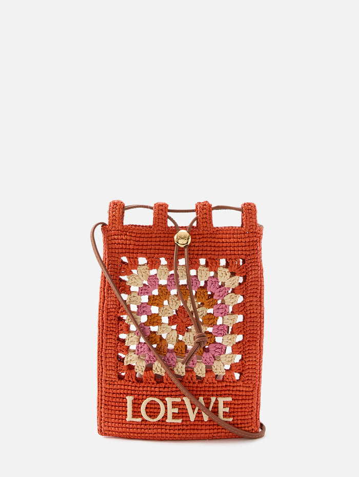 Pocket Patch Crossbody Bag,LOEWE,BRIGHT ORANGE,Image 1