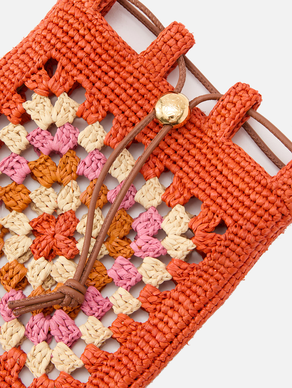 Pocket Patch Crossbody Bag,LOEWE,BRIGHT ORANGE,Image 3