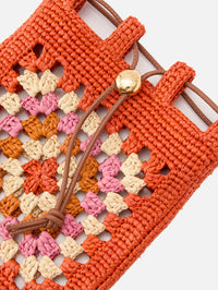 Pocket Patch Crossbody Bag,LOEWE,BRIGHT ORANGE,Image 3