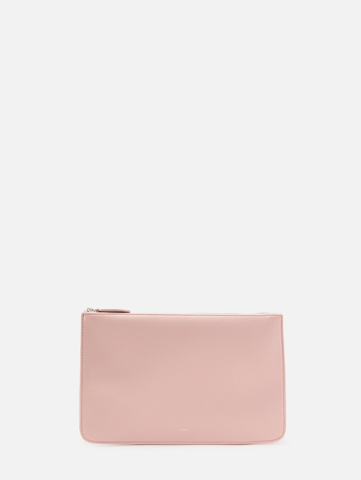 Threefold Satin Clutch,TOTÉME,BLOOM,Image 1