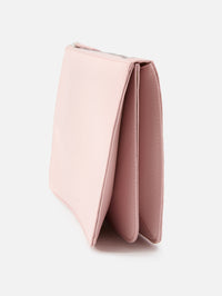 Threefold Satin Clutch,TOTÉME,BLOOM,Image 3