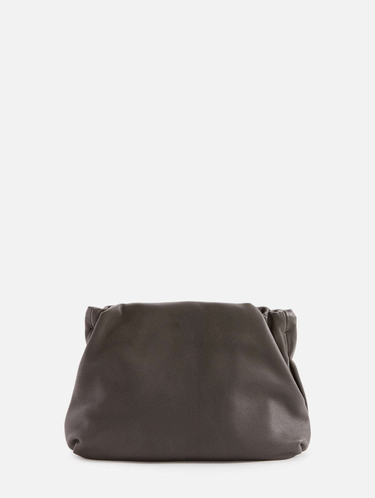 Large Bourse Clutch,THE ROW,TAUPE,Image 2