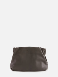 Large Bourse Clutch,THE ROW,TAUPE,Image 2