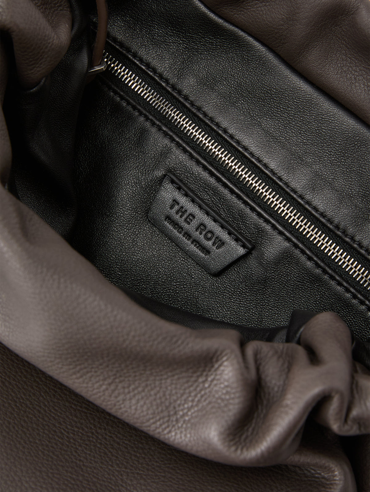 Large Bourse Clutch,THE ROW,TAUPE,Image 4