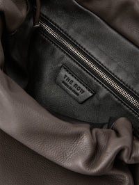 Large Bourse Clutch,THE ROW,TAUPE,Image 4
