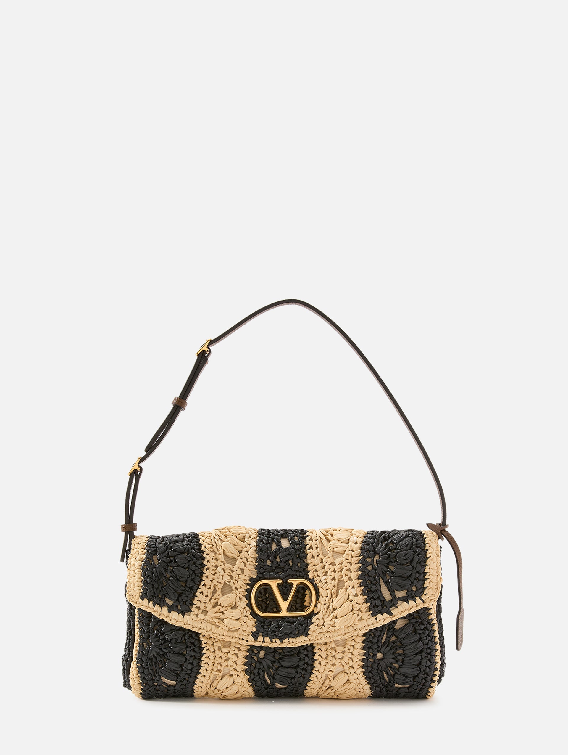 Rafia Devain Clutch | VALENTINO GARAVANI | elysewalker