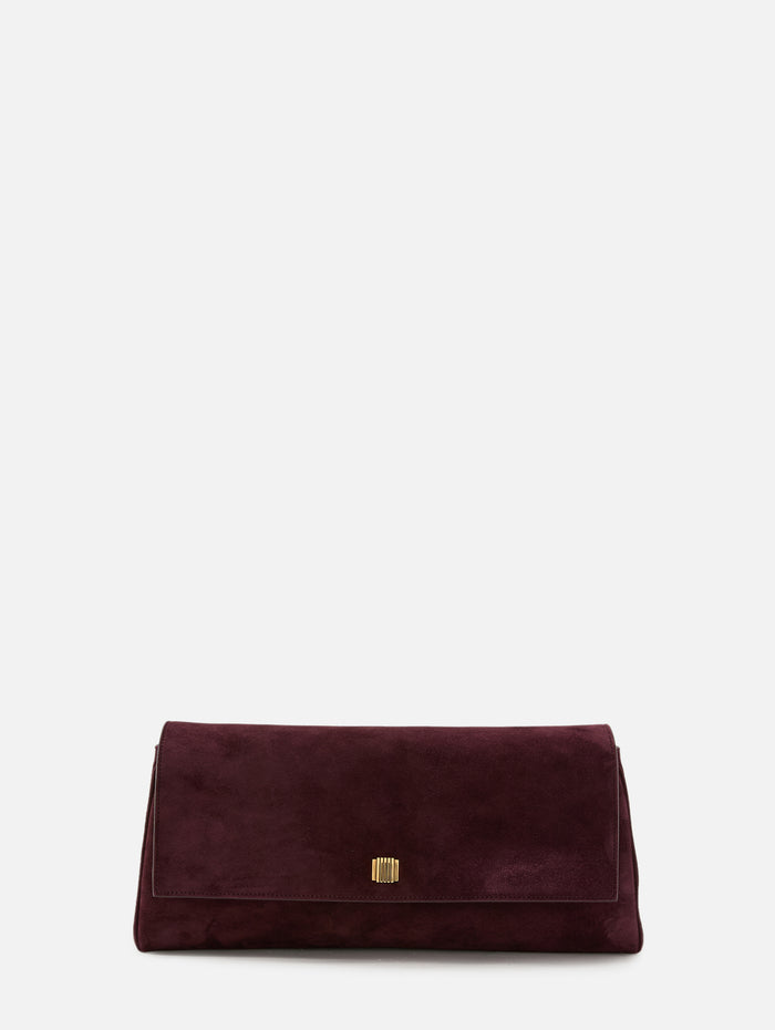 Audrey Clutch,KHAITE,ROUGE NOIR,Image 1