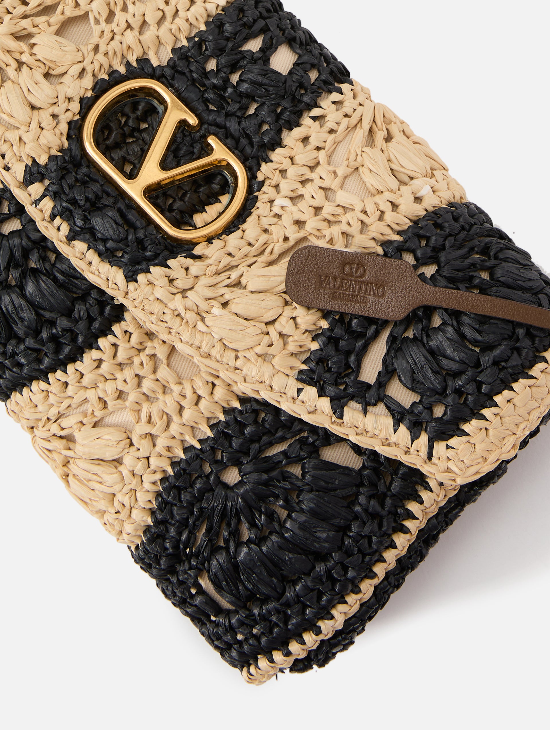 VALENTINO GARAVANI クラッチバッグ リボン グラデーション Rafia Devain Clutch | VALENTINO GARAVANI | elysewalker