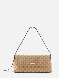 Essence Plaque Shoulder Bag,GUCCI,VINTAGE SAND,Image 1