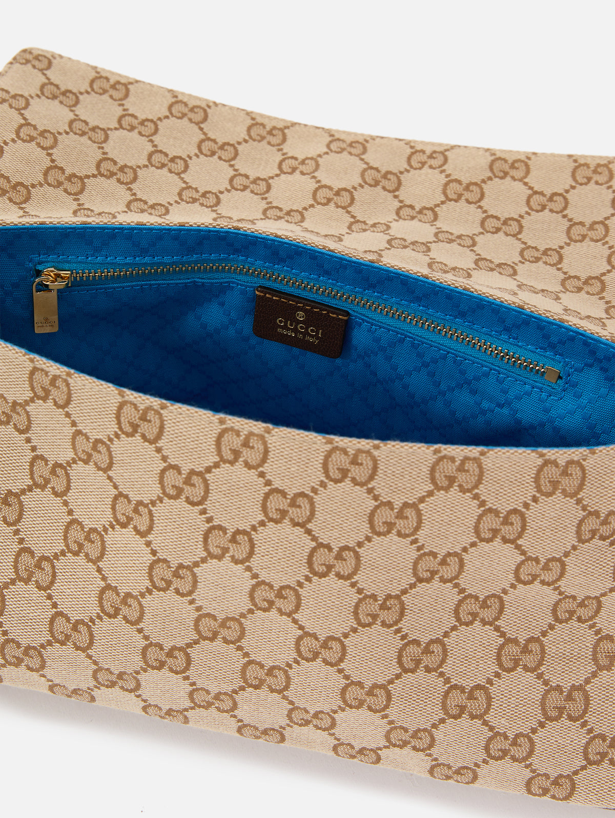 Essence Plaque Shoulder Bag,GUCCI,VINTAGE SAND,Image 4
