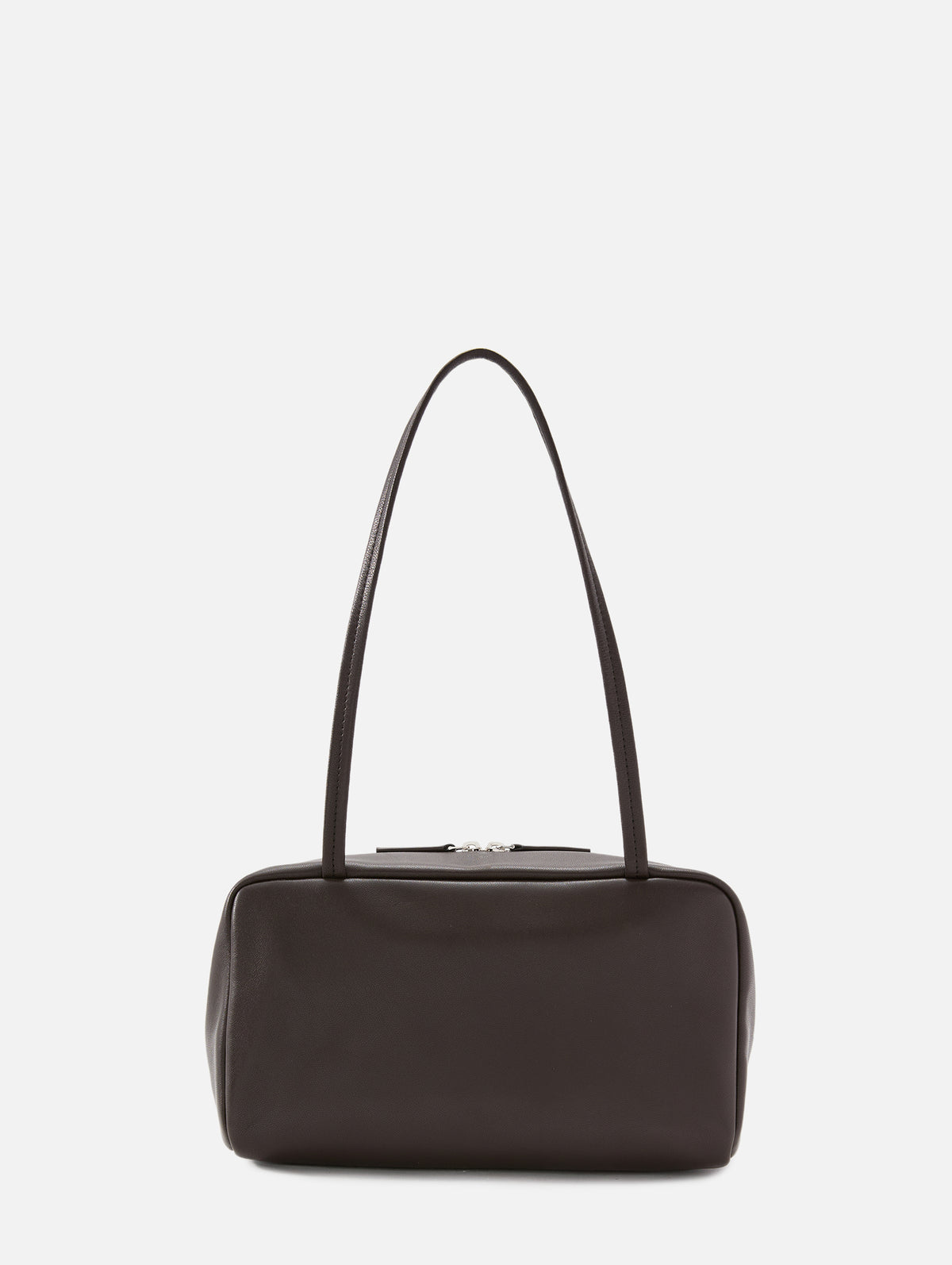 Astra Shoulder Bag,THE ROW,DARK BROWN,Image 2