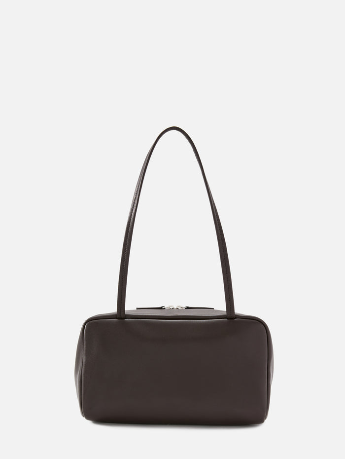 Astra Shoulder Bag,THE ROW,DARK BROWN,Image 1