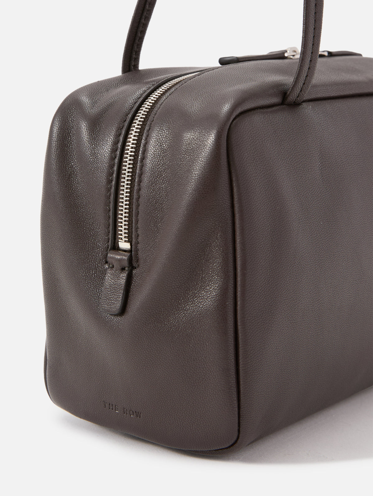 Astra Shoulder Bag,THE ROW,DARK BROWN,Image 4