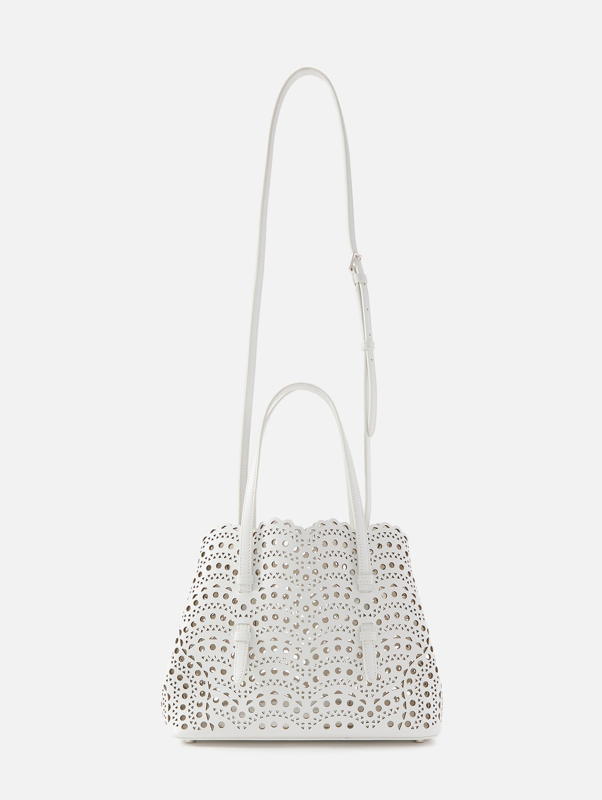 Mina 25 Bag,ALAIA,BLANC CASSETTE,Image 3