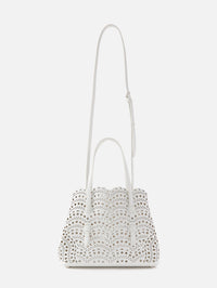 Mina 25 Bag,ALAIA,BLANC CASSETTE,Image 3