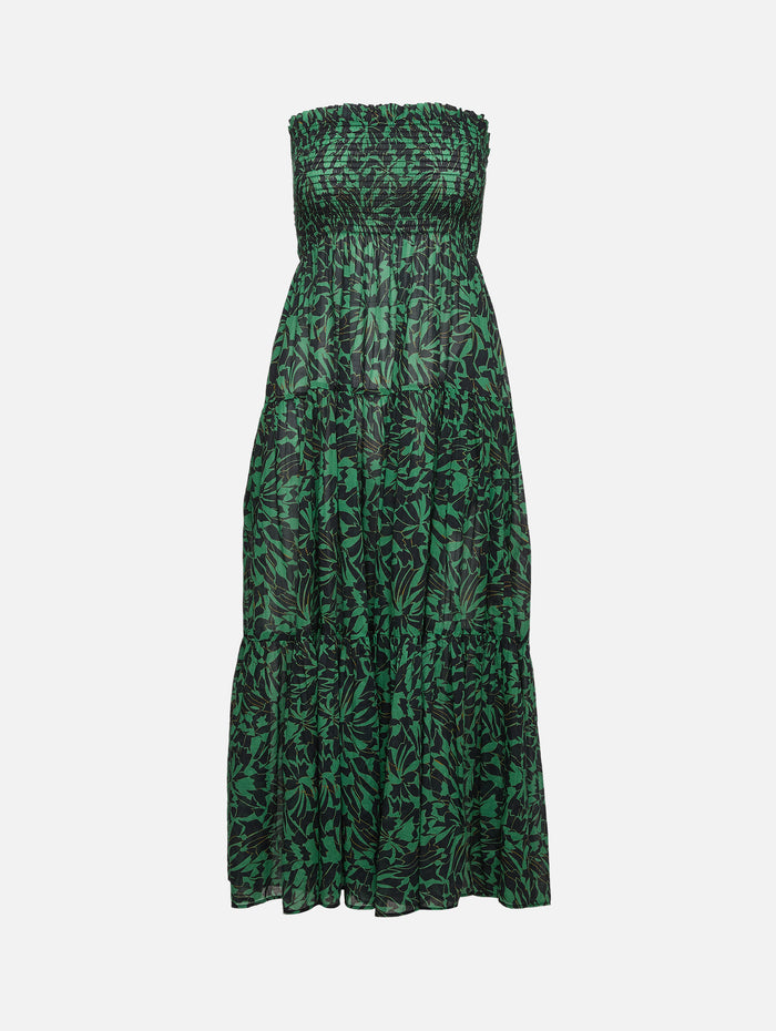 Lucca Dress,ULLA JOHNSON,NEPTUNE,Image 1