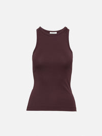 Mani Tank Top,BY MALENE BIRGER,AUBERGINE,Image 1