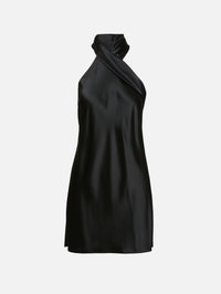 Pandora Mini Dress,GALVAN,BLACK,Image 1