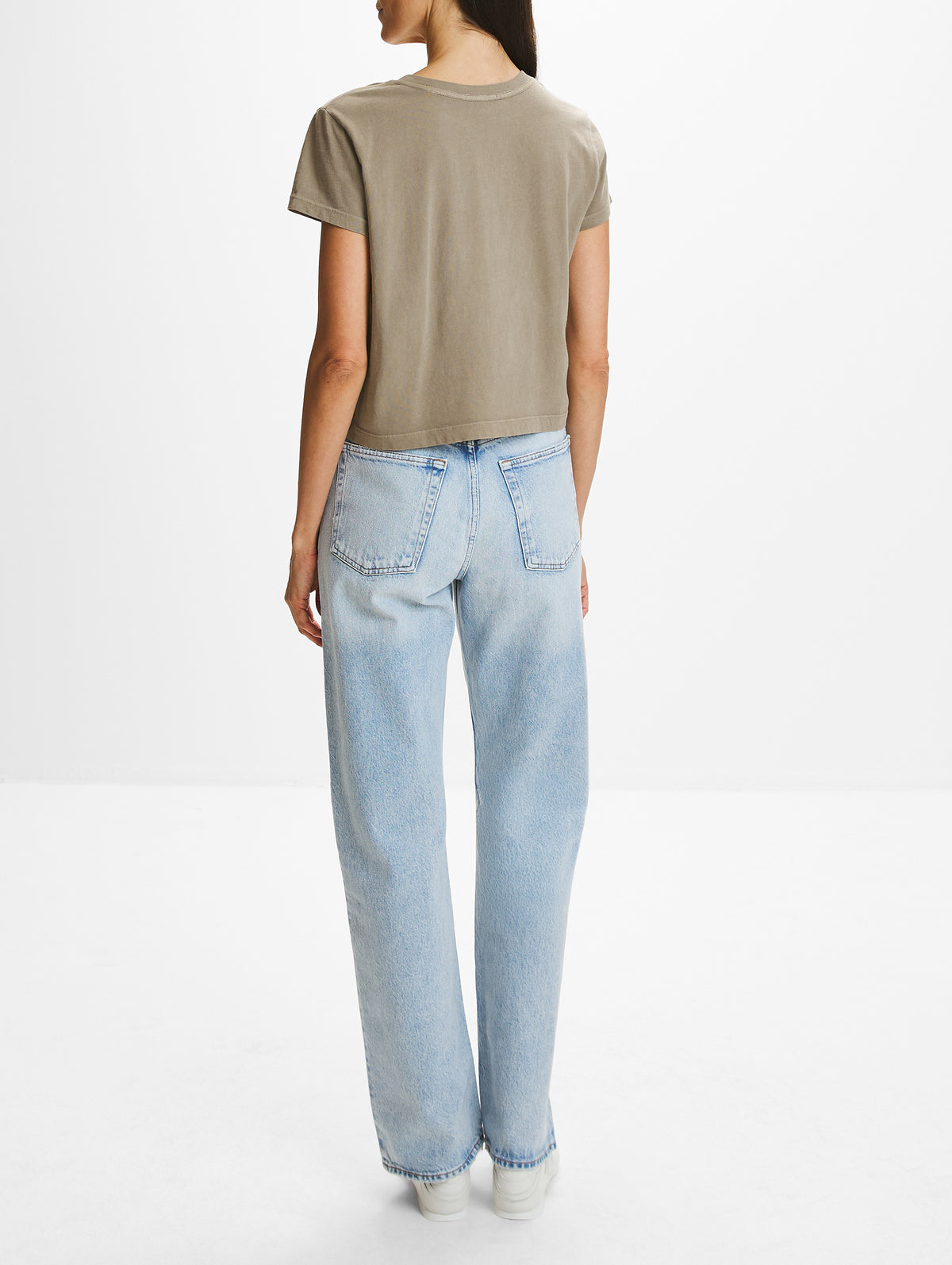 Adine Tee,AGOLDE,TRAIL,Image 3
