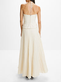 Saana Skirt,ANDRES OTALORA,IVORY,Image 4