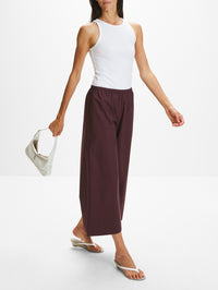 Luisa Pant,BY MALENE BIRGER,AUBERGINE,Image 3