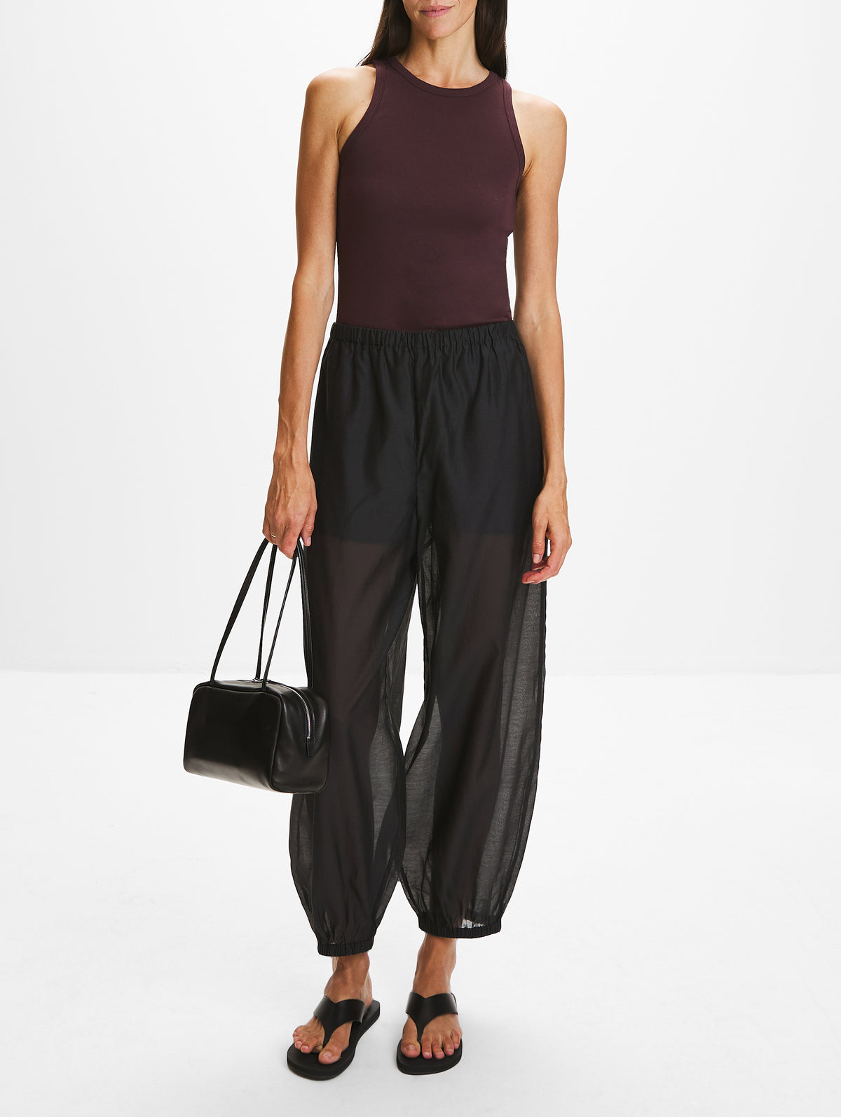 Lumas Pant,BY MALENE BIRGER,BLACK,Image 2