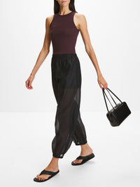 Lumas Pant,BY MALENE BIRGER,BLACK,Image 3