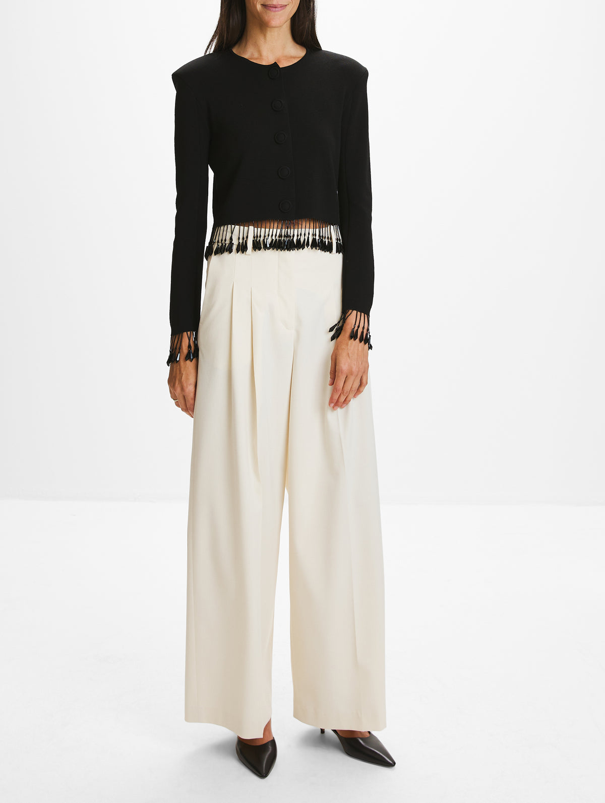 Taalia Pant,BY MALENE BIRGER,SOFT WHITE,Image 2