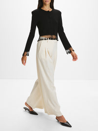 Taalia Pant,BY MALENE BIRGER,SOFT WHITE,Image 3