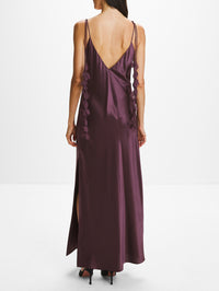 Pascale Dress,BY MALENE BIRGER,AUBERGINE,Image 4