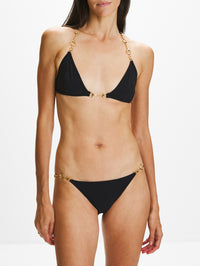 Solid Bikini,GUCCI,BLACK,Image 2