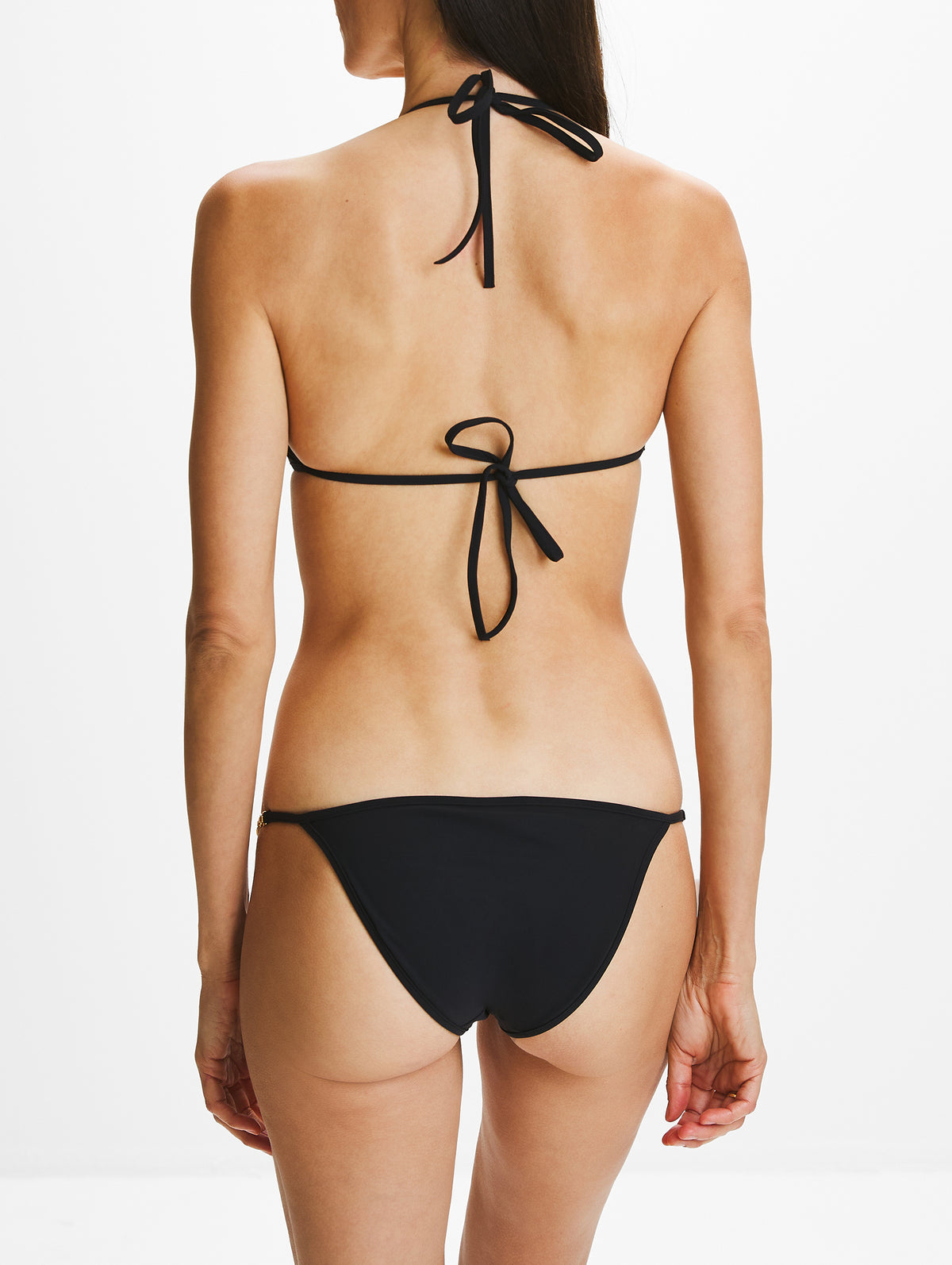 Solid Bikini,GUCCI,BLACK,Image 3