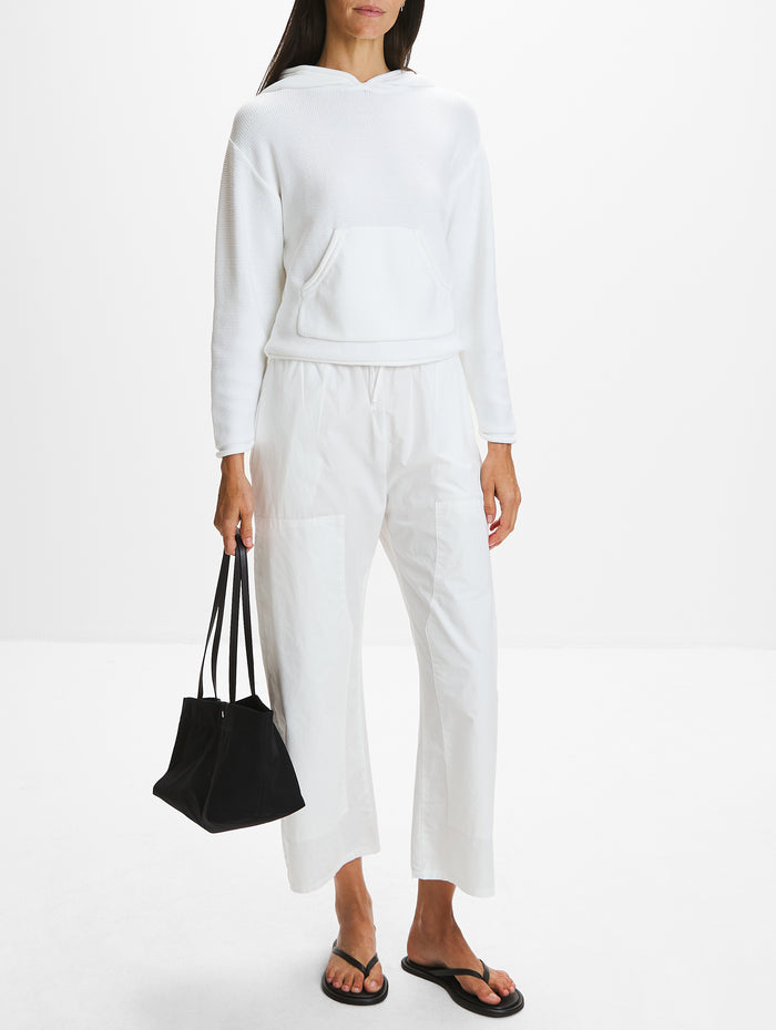 Mae Hoodie Sweater,LESET,PARCHMENT,Image 1