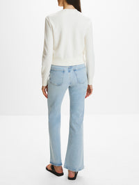 Crewneck Sweater,LOEWE,ECRU,Image 3