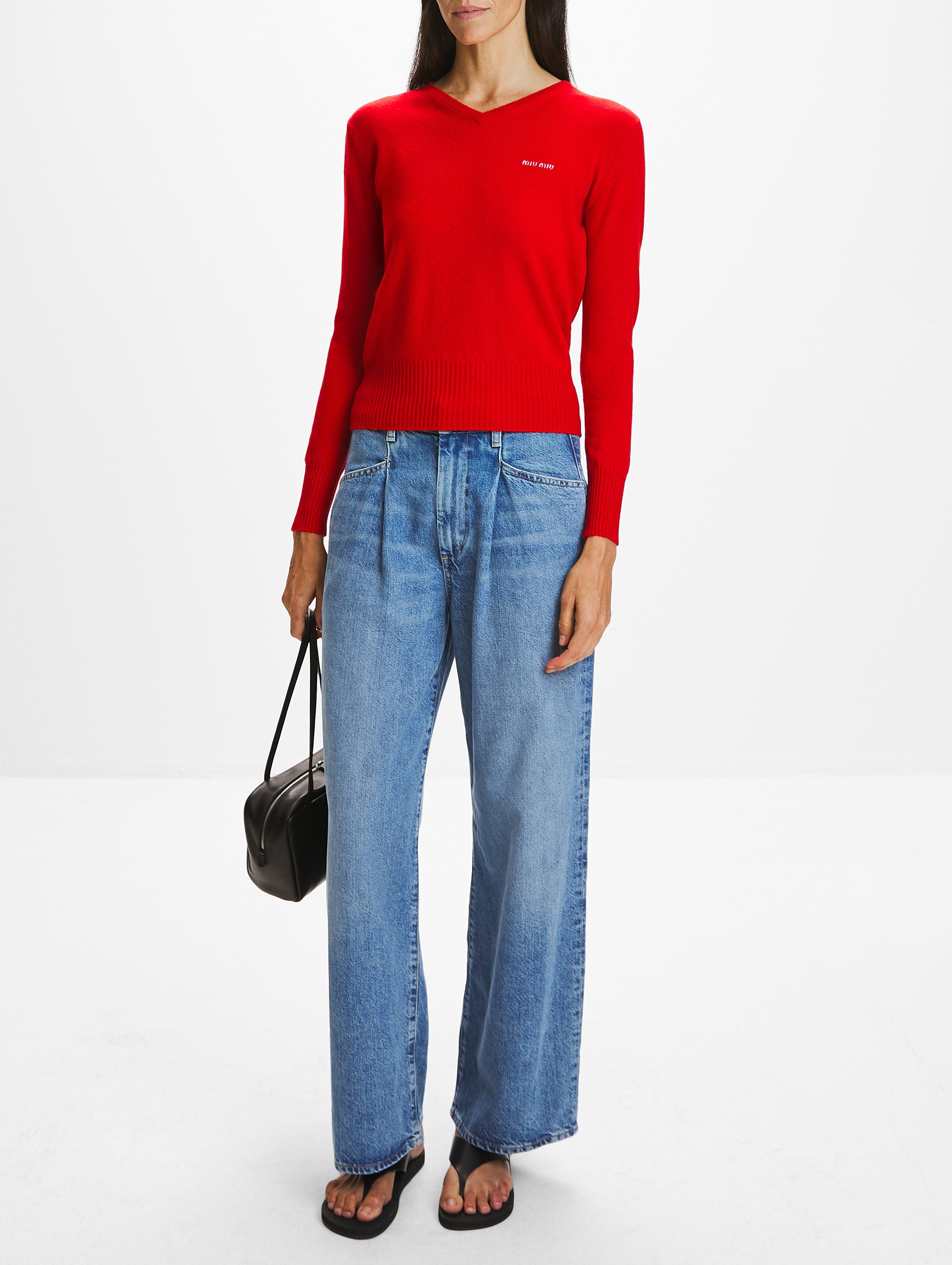 【美品】miumiu archive Vネックニット V Neck Sweater | MIU MIU | elysewalker