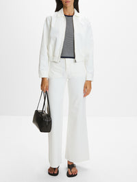 Najac Denim Jacket,NILI LOTAN,CREAM,Image 2