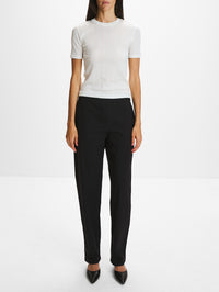 Fael Pant,THE ROW,BLACK,Image 2