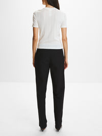 Fael Pant,THE ROW,BLACK,Image 4