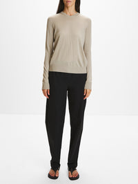 Ondre Top,THE ROW,TAUPE,Image 2