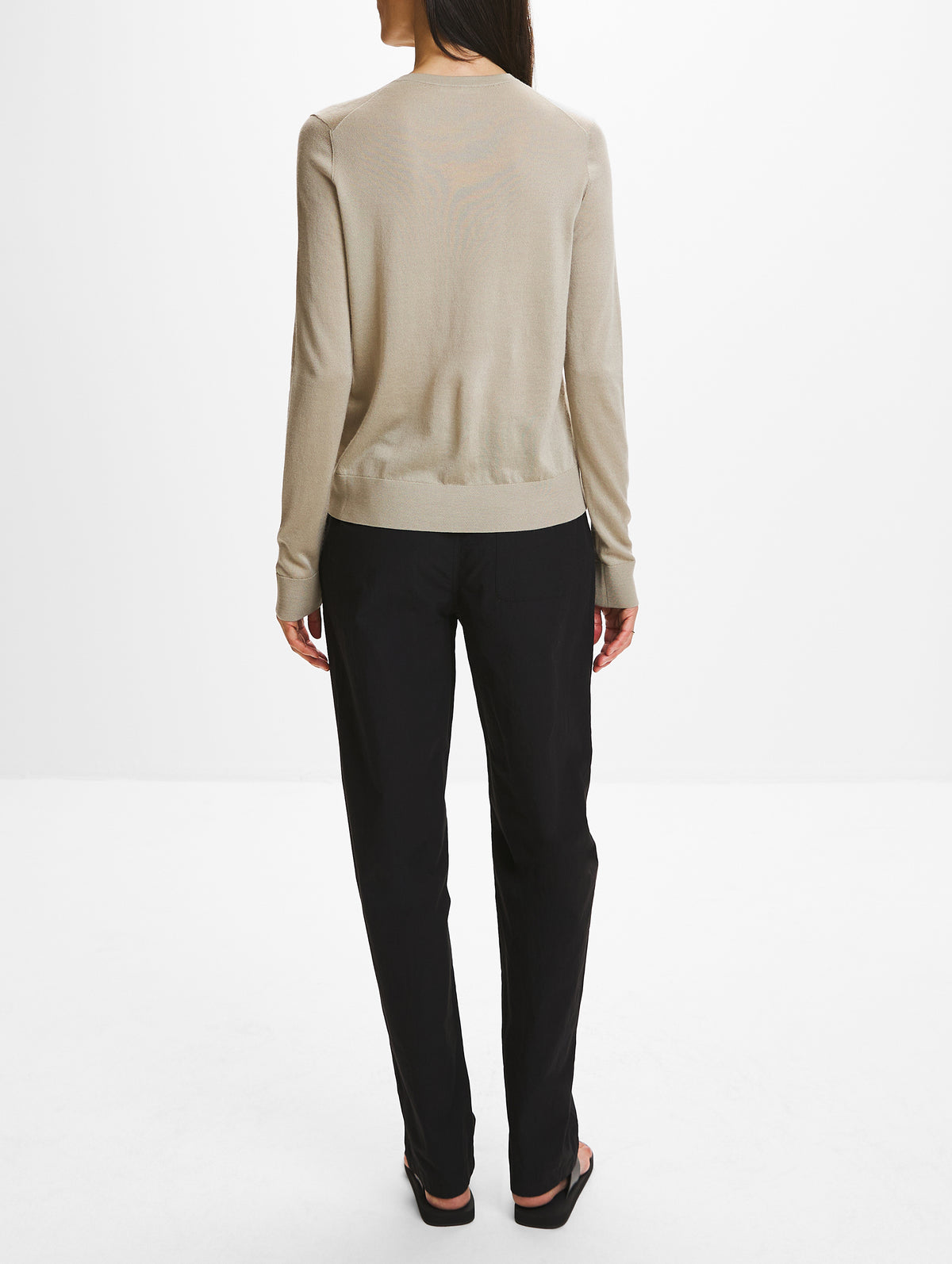 Ondre Top,THE ROW,TAUPE,Image 3
