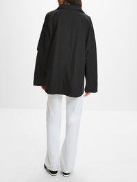 Summer Parachute Jacket,TOTÉME,BLACK,Image 3